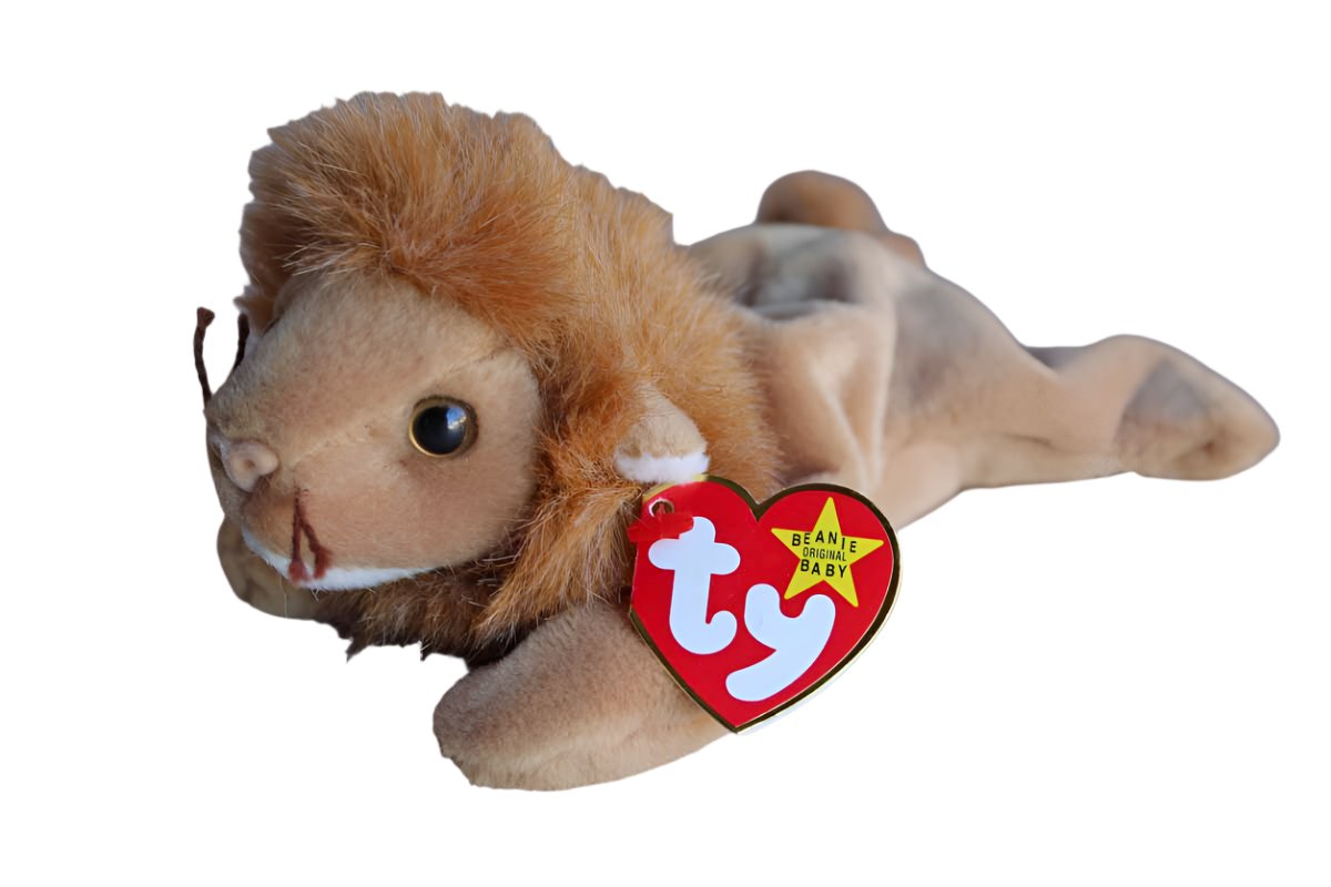 Ty lion best sale beanie baby