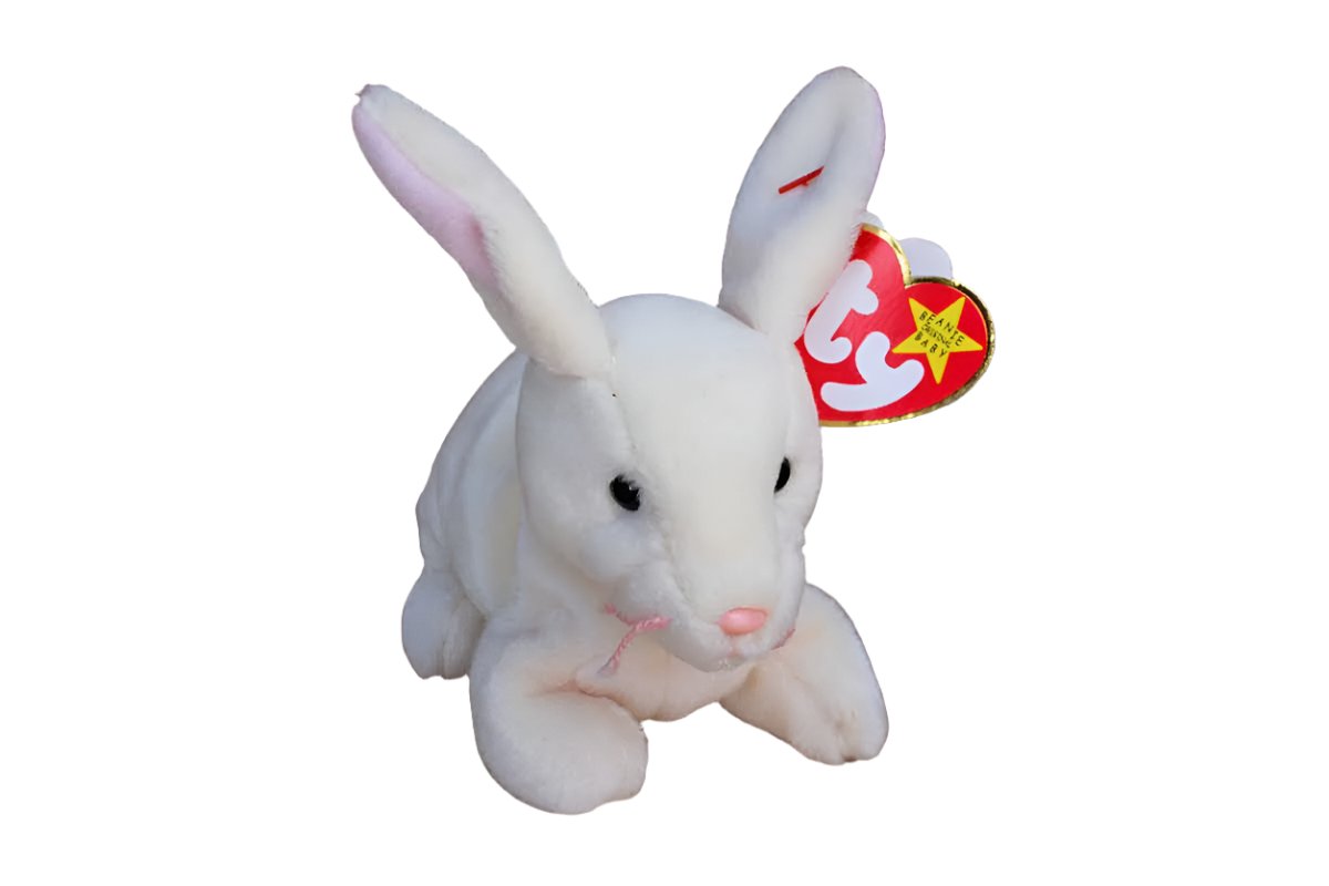 Rabbit ty hot sale beanie babies