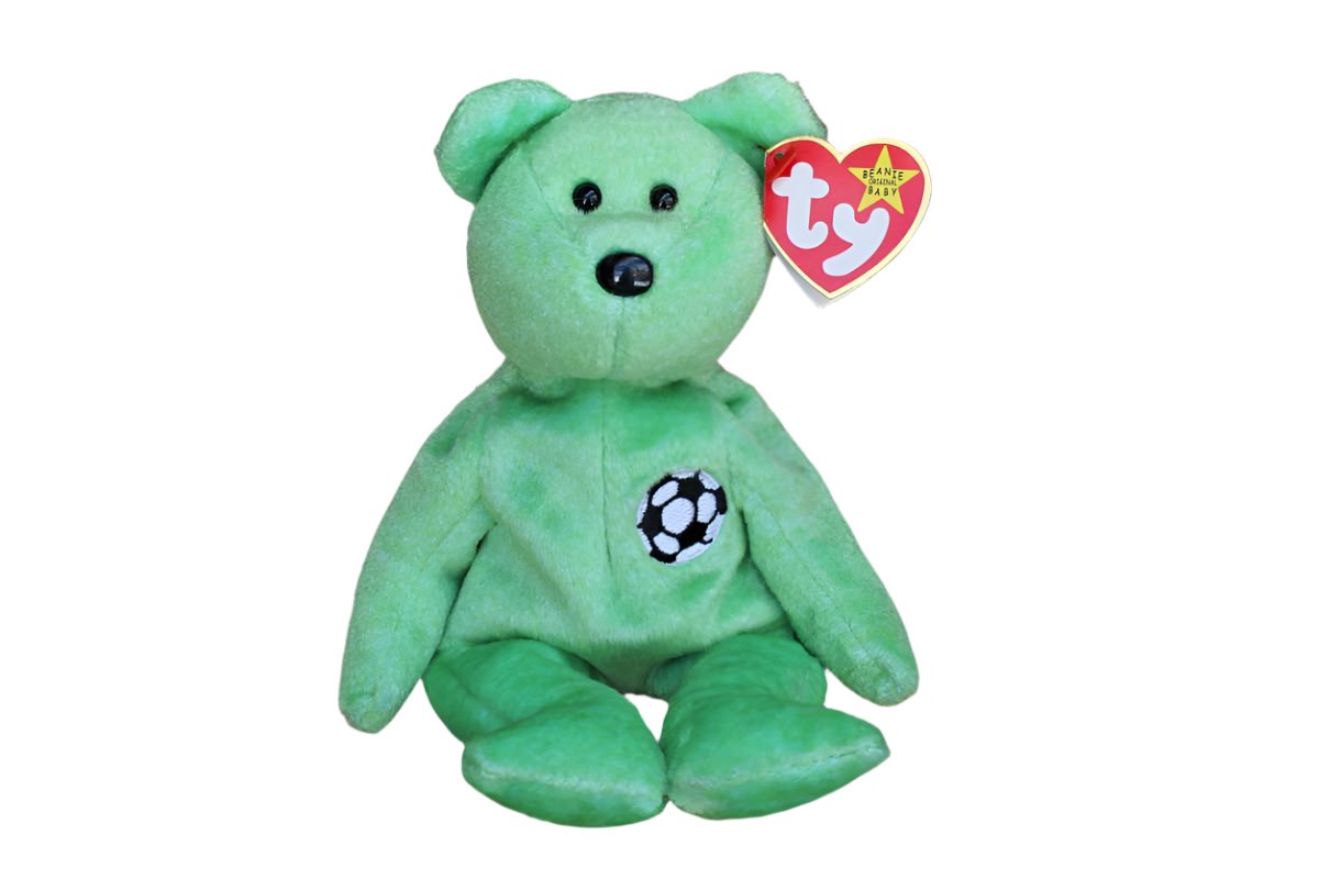 Kicks the bear beanie sales baby