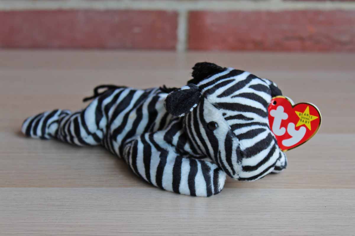 Stripes the Zebra Six Inch Beanie Boo