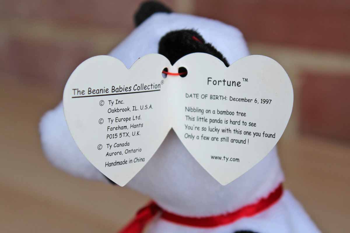 Beanie baby fortune hot sale december 6 1997