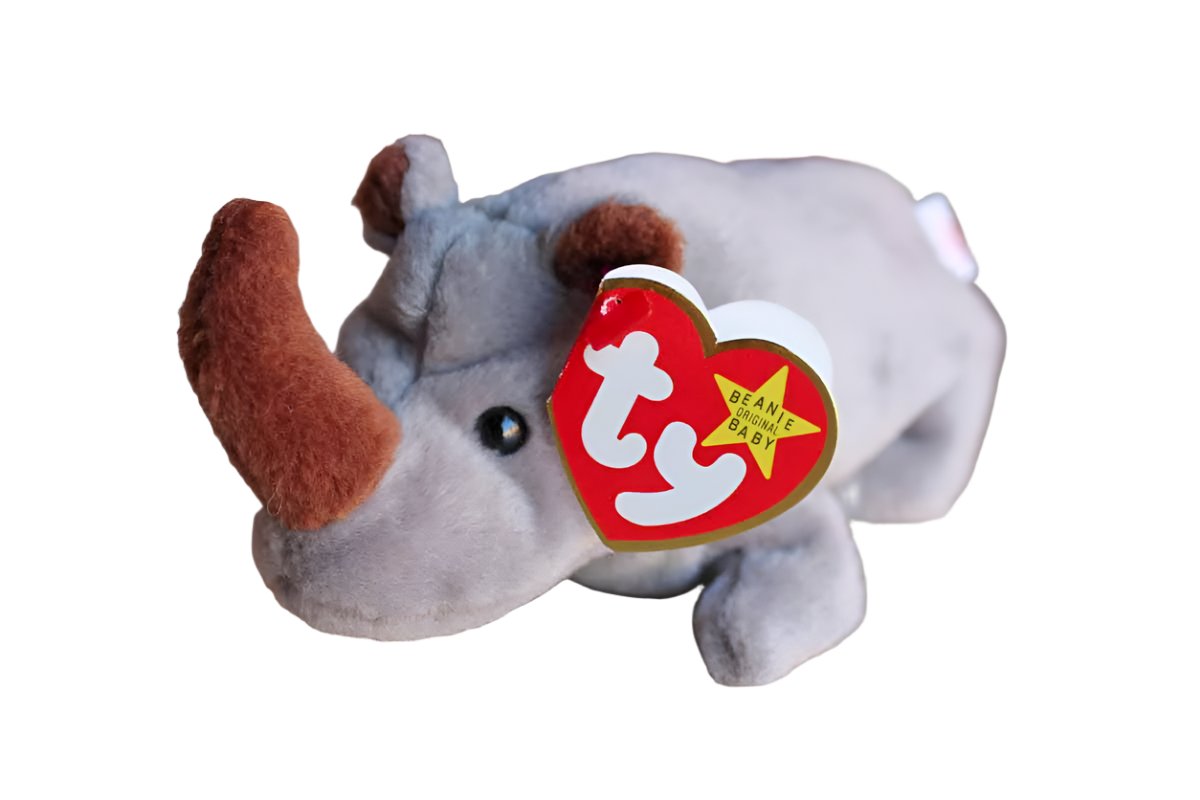 Spike the rhino cheap beanie baby value