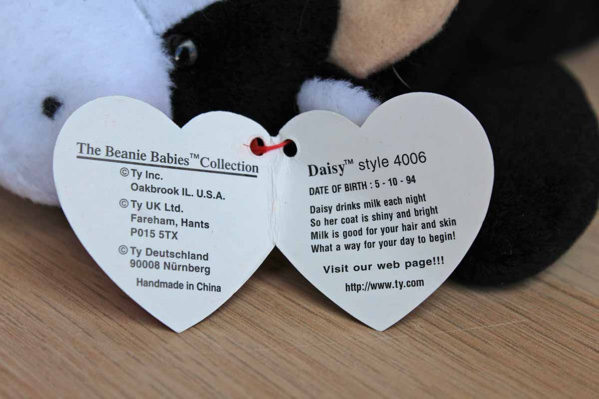 Daisy beanie baby sale value