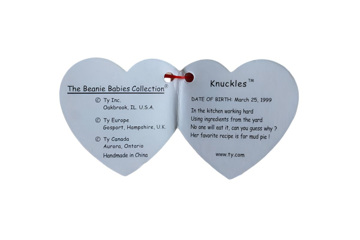 Beanie baby hot sale knuckles