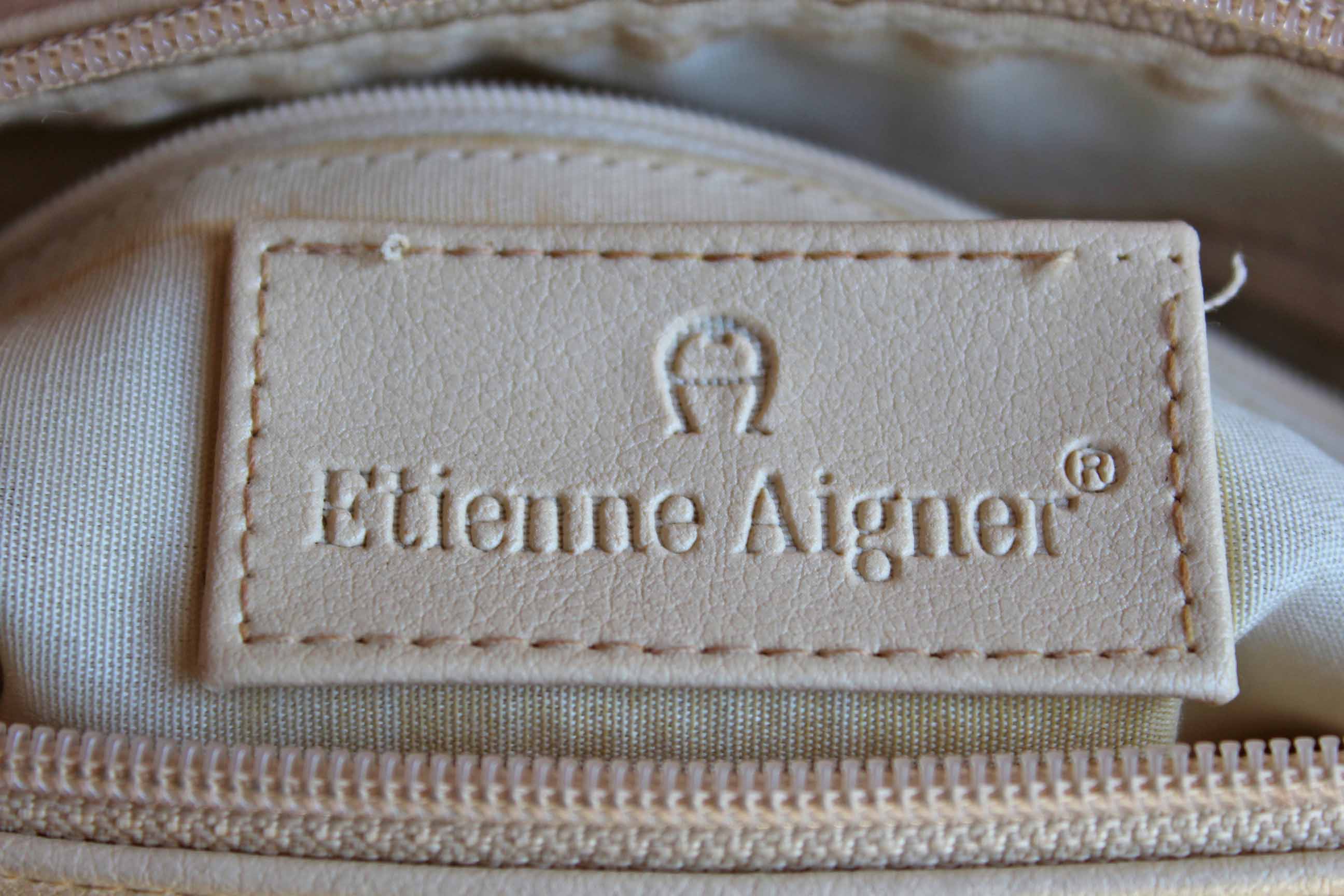 Etienne aigner straw discount bag