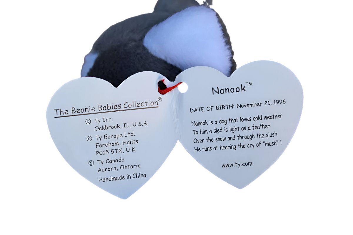 Nanook hotsell beanie baby