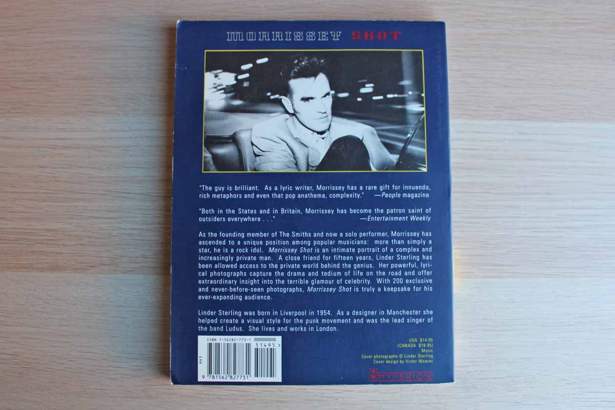 Morrissey Shot by Linder Sterling