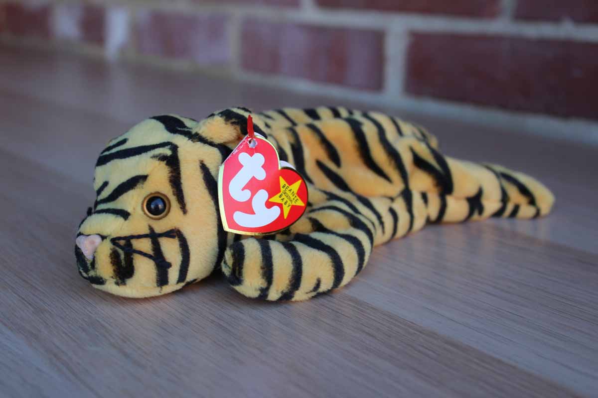 Stripes the best sale tiger beanie boo