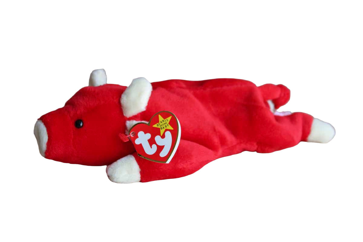 Red pig deals beanie baby