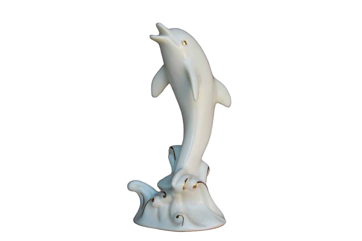 Lenox (Handcrafted in the Philippines) Bone China Dolphin Figurine