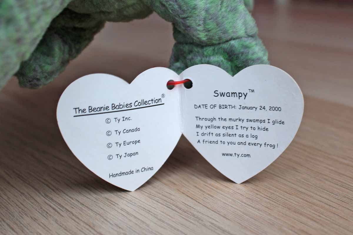 Swampy the sale alligator beanie baby