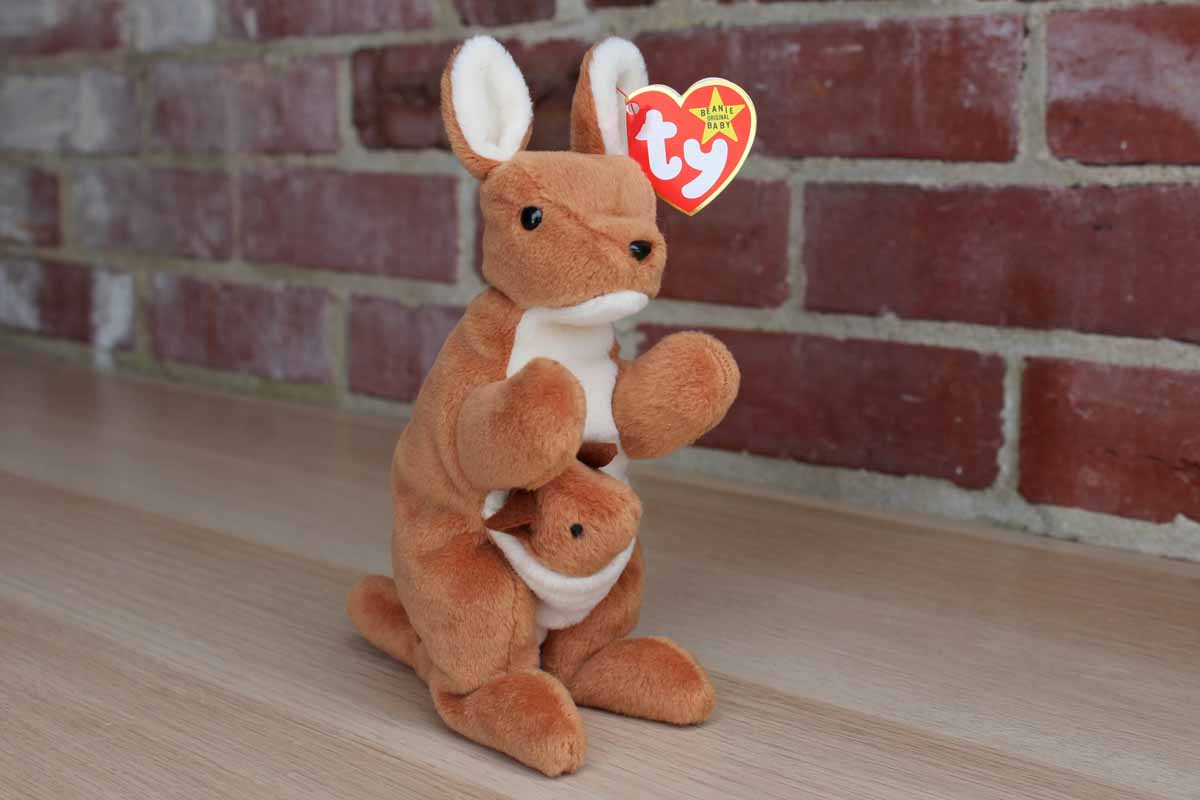 Pouch the kangaroo clearance beanie baby